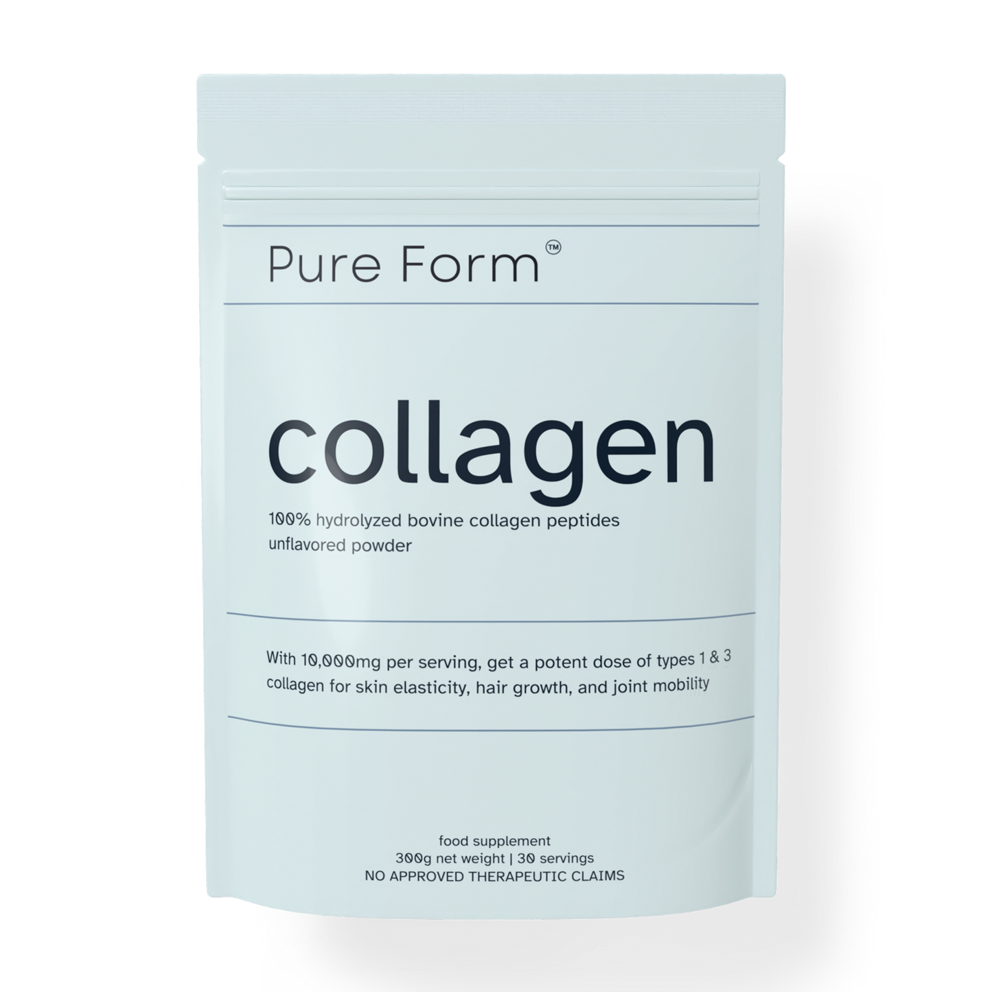 100% Hydrolyzed Bovine Collagen