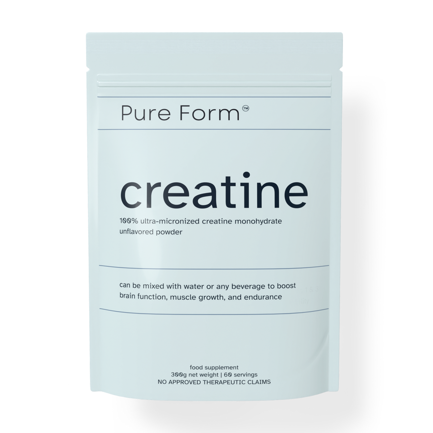 Ultra-Micronized Creatine Monohydrate Unflavored Powder