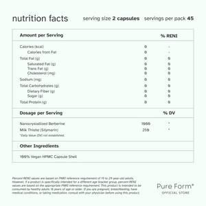 Pure Form® Nanocrystallized™ Berberine