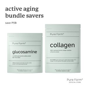 Pure Form® Glucosamine + Collagen | Active Aging Bundle Savers