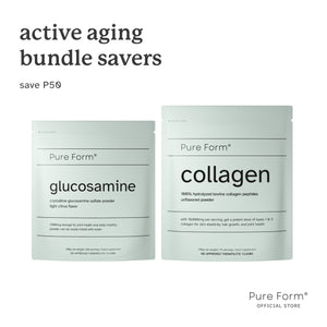 Pure Form® Glucosamine + Collagen | Active Aging Bundle Savers