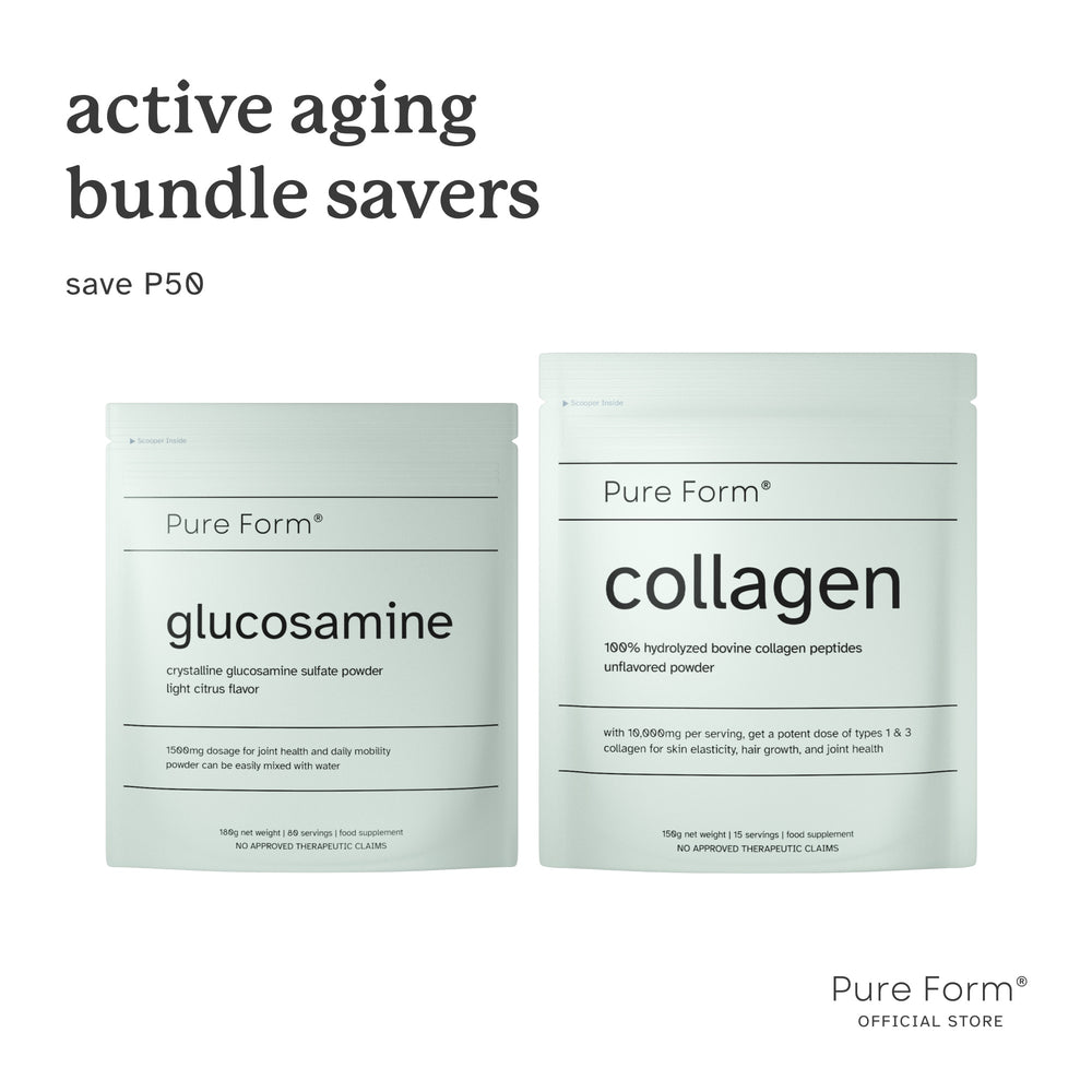 Pure Form® Glucosamine + Collagen | Active Aging Bundle Savers