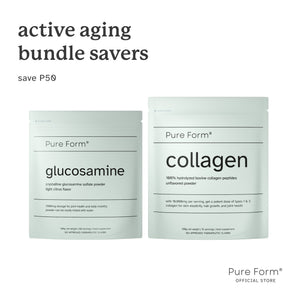 Pure Form® Glucosamine + Collagen | Active Aging Bundle Savers