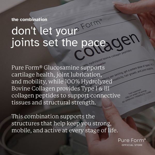 Pure Form® Glucosamine + Collagen | Active Aging Bundle Savers