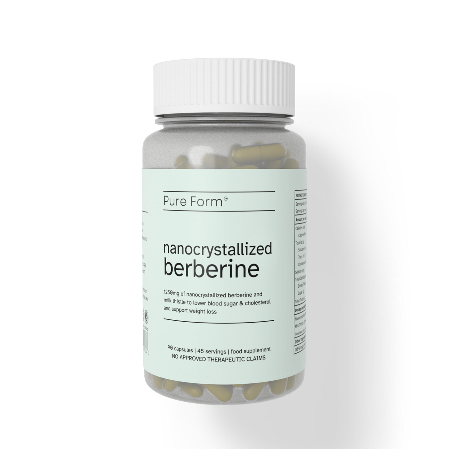 Nanocrystallized Berberine