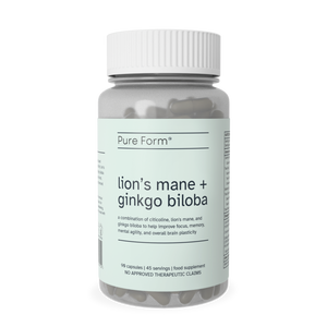 Lion's Mane + Ginkgo Biloba