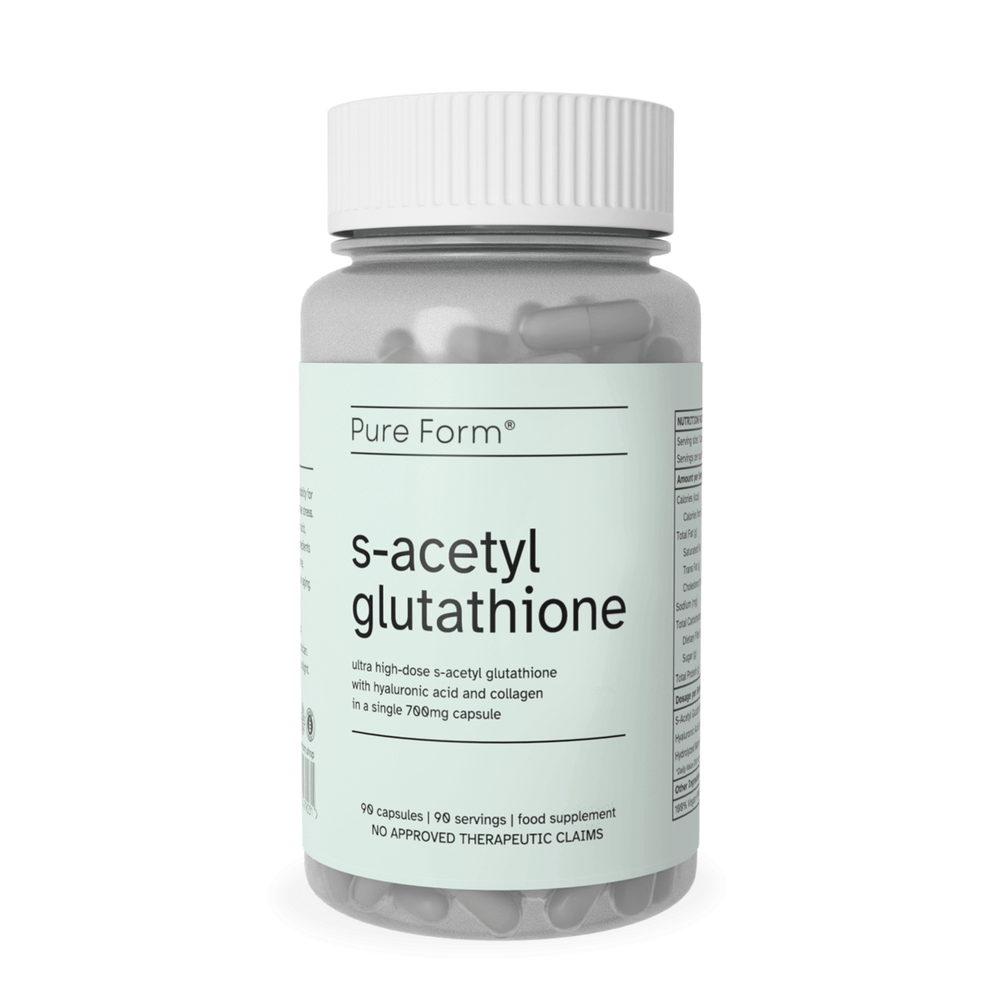 s acetyl glutathione pure form all products