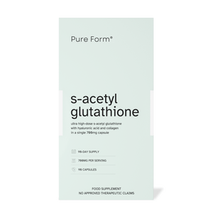 Pure Form S-Acetyl Glutathione | 90-Day Supply | 90 Capsules | 700mg Pure Form S-Acetyl Glutathione | 90-Day Supply | 90 Capsules | 700mg
