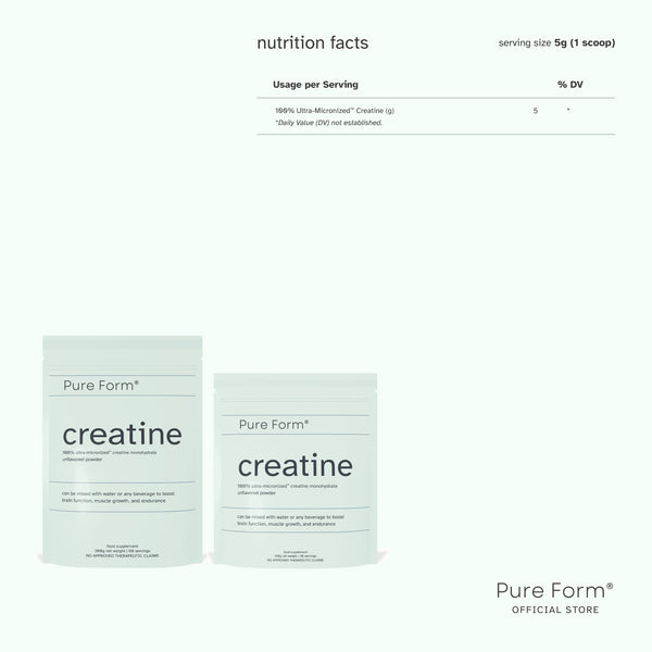 Pure Form® Protein Iced Tea + Ultra-Micronized Creatine Clear Progress Bundle Savers   Clear Protein Drink | Strength & Recovery