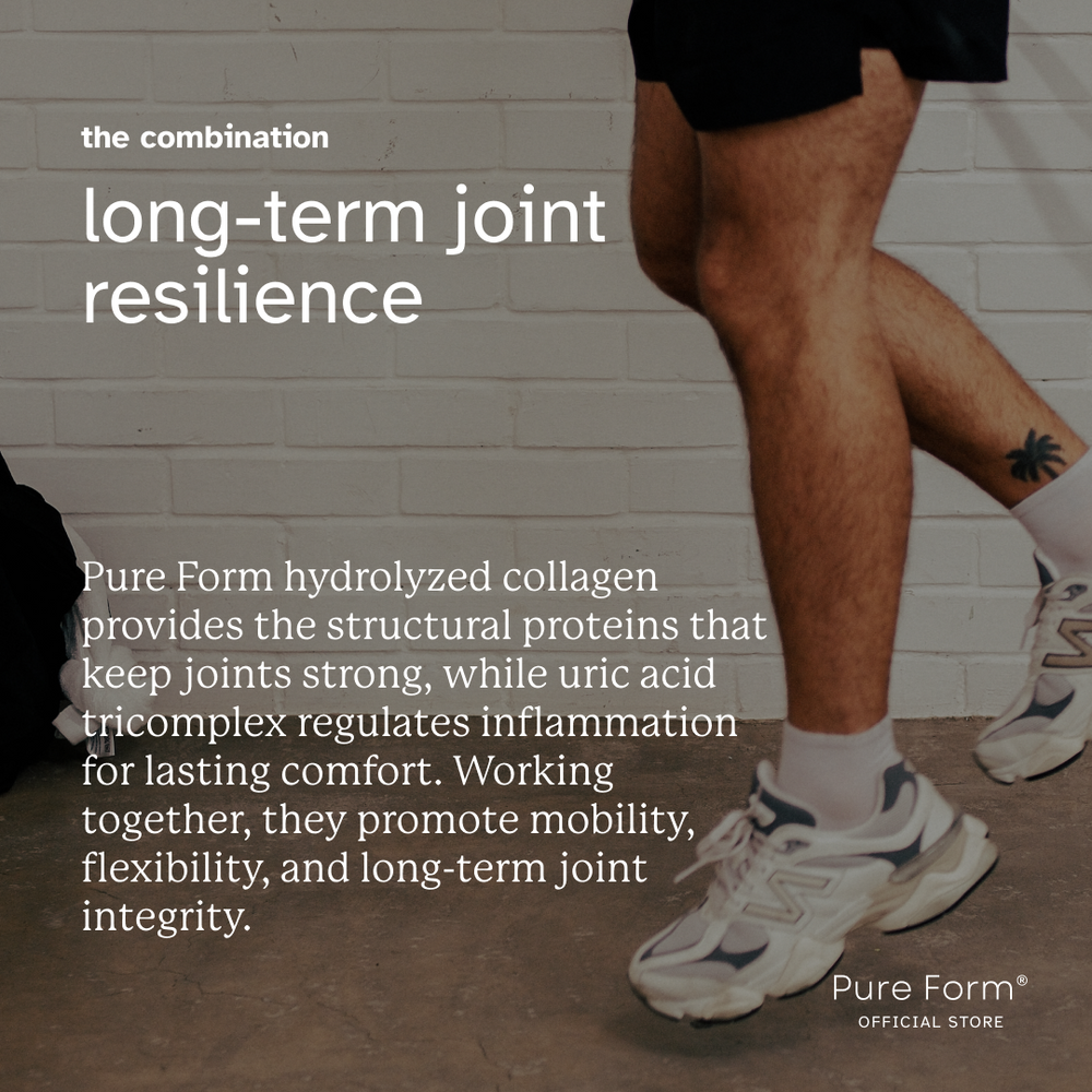 Pure Form® Uric Acid Tricomplex + Collagen |  Joint Support Bundle Savers