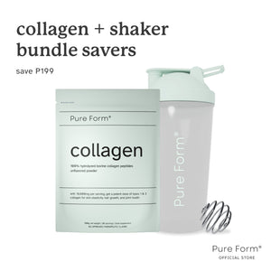 Collagen + Shaker Bottle | Pure Form® Bundle Savers