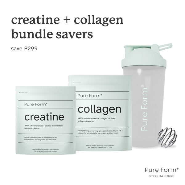 Creatine + Collagen | Pure Form® Bundle Savers