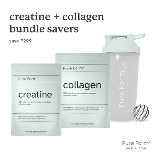 Creatine + Collagen | Pure Form® Bundle Savers