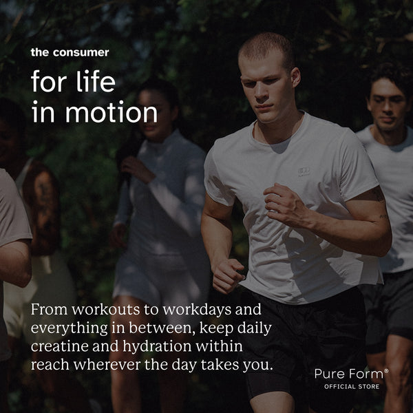 Pure Form® Ultra-Micronized™ Creatine + Hydration Flask Bundle Savers