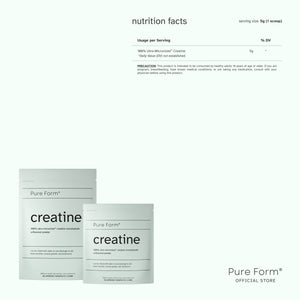 Pure Form® Ultra-Micronized™ Creatine + Hydration Flask Bundle Savers