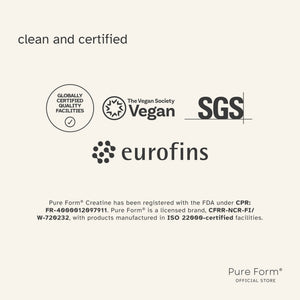 Pure Form® Ultra-Micronized™ Creatine + Hydration Flask Bundle Savers