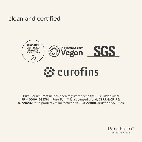 Pure Form® Ultra-Micronized™ Creatine + Hydration Flask Bundle Savers