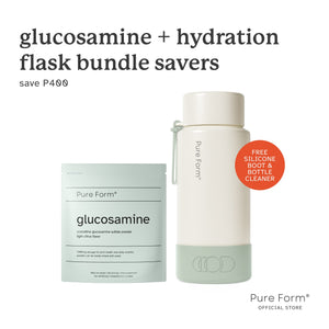 Pure Form® Glucosamine + Hydration Flask