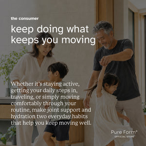 Pure Form® Glucosamine + Hydration Flask