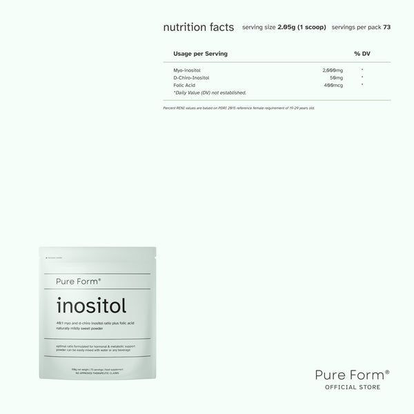 Pure Form® Inositol + Pre+Probiotic for Women |  Hormonal Balance Bundle Savers