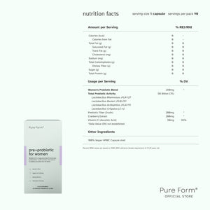 Pure Form® Inositol + Pre+Probiotic for Women |  Hormonal Balance Bundle Savers