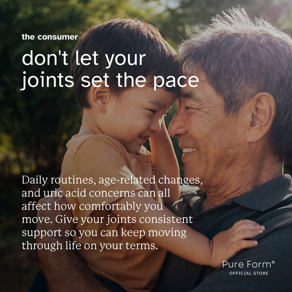 Pure Form® Glucosamine + Uric Acid Tricomplex | Joint Comfort Bundle Savers