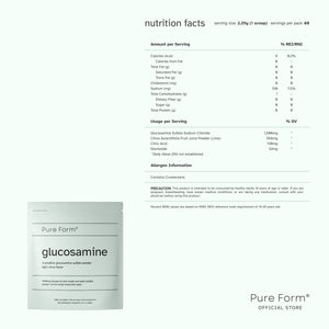 Pure Form® Glucosamine + Uric Acid Tricomplex | Joint Comfort Bundle Savers