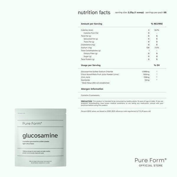 Pure Form® Glucosamine + Uric Acid Tricomplex | Joint Comfort Bundle Savers