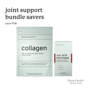Pure Form® Uric Acid Tricomplex + Collagen |  Joint Support Bundle Savers
