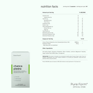 Pure Form® Chanca Piedra + Uric Acid Tricomplex