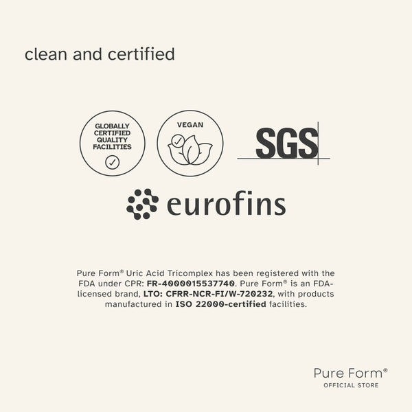 Pure Form® Chanca Piedra + Uric Acid Tricomplex