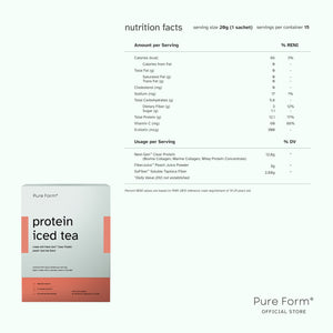 Pure Form® Protein Iced Tea + Creatine | Pure Form® Bundle Savers