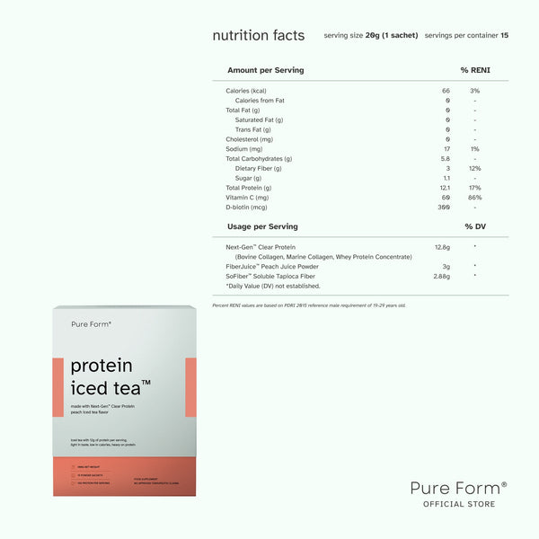 Pure Form® Functional Drink Bundle Savers | Protein Iced Tea™ | Protein Iced Coffee™ | Kombucha