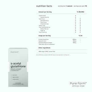 Pure Form® Oral Sun Shield + S-Acetyl Glutathione | Protect & Brighten Bundle Savers