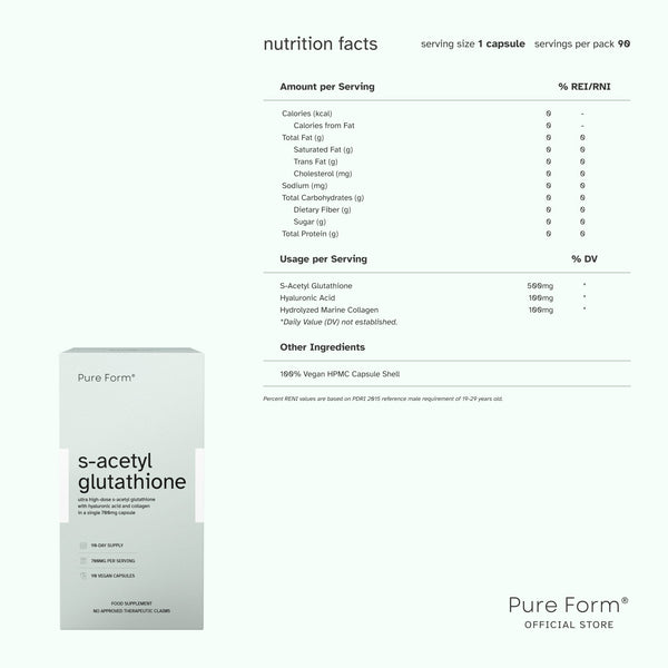 Pure Form® Oral Sun Shield + S-Acetyl Glutathione | Protect & Brighten Bundle Savers
