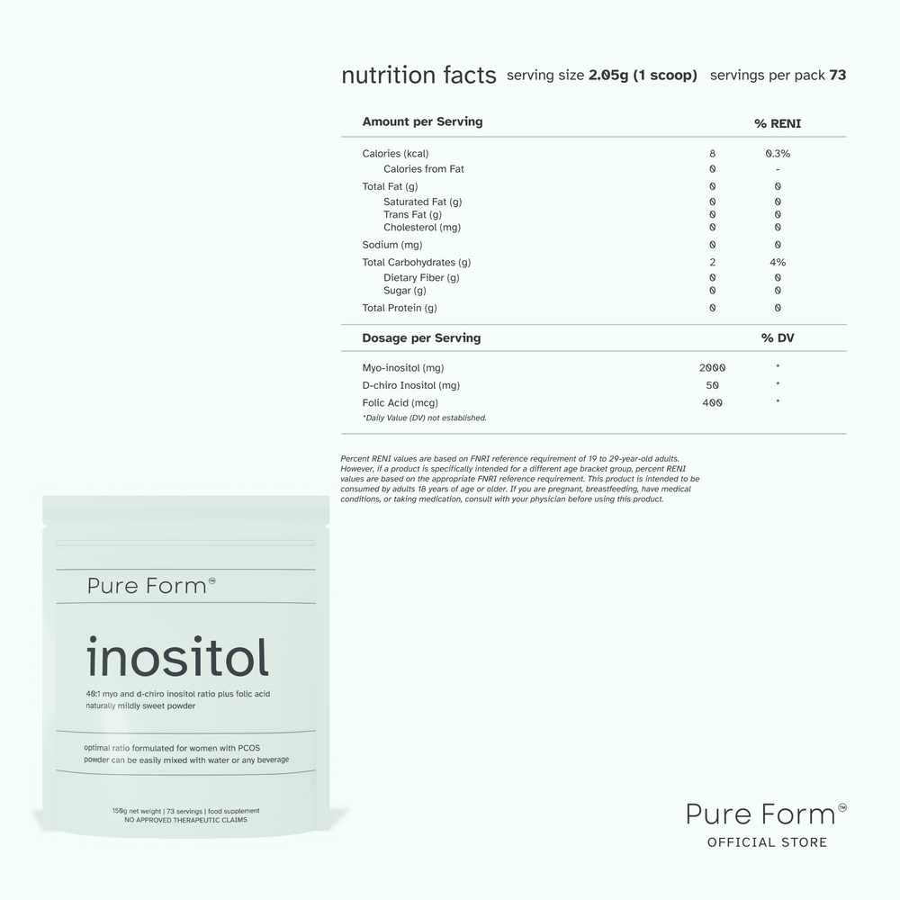 Pure Form Inositol + Pre+Probiotic for Women |  Hormonal Balance Bundle Savers