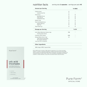 Pure Form Uric Acid Tricomplex + Collagen |  Joint Support Bundle Savers