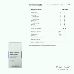 Pure Form® Melatonin + Magnesium+Ashwagandha | Sleep Reset Bundle Savers