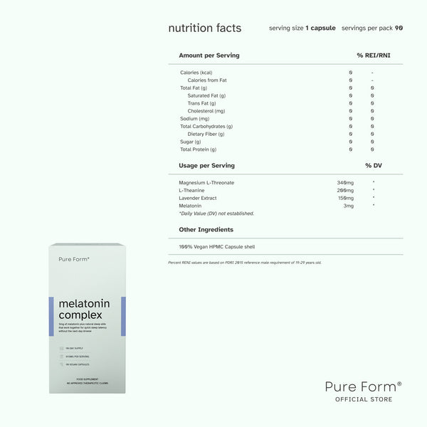 Pure Form® Melatonin + Magnesium+Ashwagandha | Sleep Reset Bundle Savers