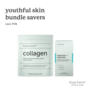 Pure Form® Hyaluronic + Ceramide + Collagen | Hydrate & Firm Bundle Savers